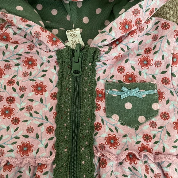 Matilda Jane Wilderness Explorer Jacket 3-6 MO Reversible - Picture 5 of 9